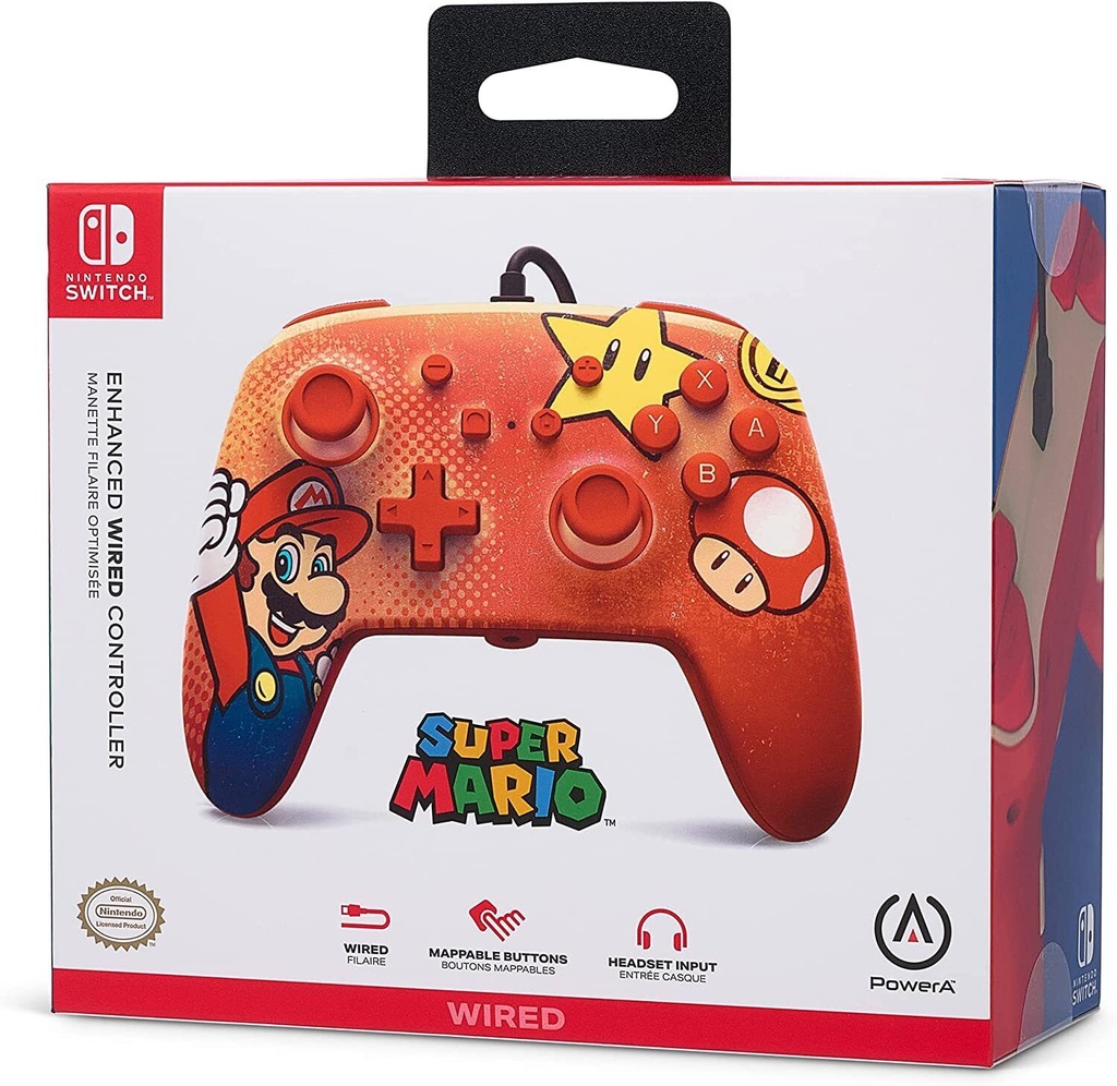 Manette Filaire Super Mario