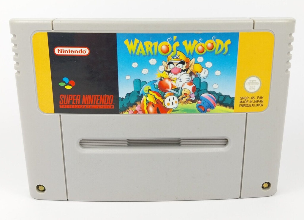 Wario's Woods Super Nintendo