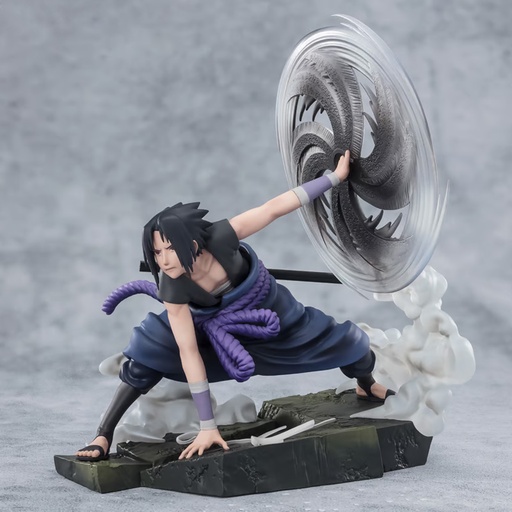 Naruto Figuarts Zero Sasuke Uchiha Light & Dark Mangekyo Sharingan 20Cm