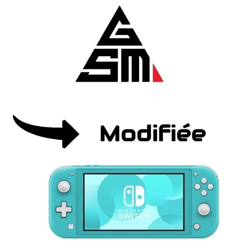 Nintendo Switch Lite Modifiée