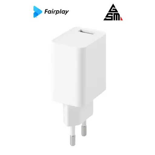 FAIRPLAY MILANO Chargeur 12W/1USB BLANC